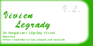vivien legrady business card