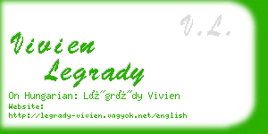 vivien legrady business card